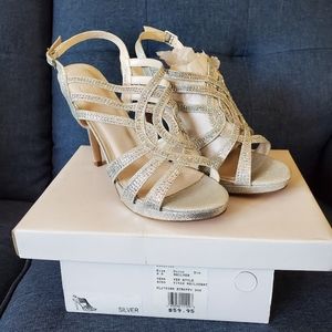 NWT Strappy Platform Sandals
